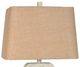 Lamps Per Se Distressed White Washed Polyresin Table Lamp-1