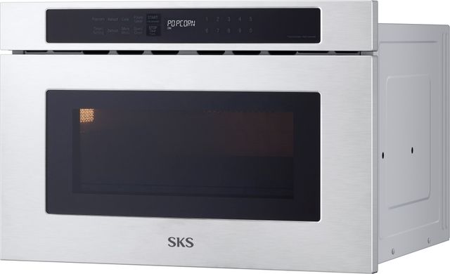 SKS 1.2 Cu. Ft. Stainless Steel Microwave Drawer-2