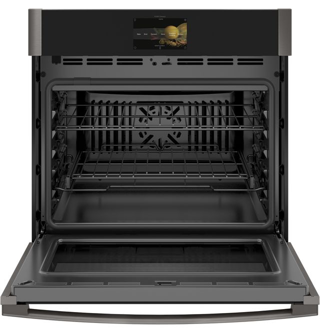 GE Profile™ 30" Black Stainless Steel Electric Built In Single Oven-1