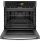 GE Profile™ 30" Black Stainless Steel Electric Built In Single Oven-1
