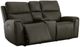 Flexsteel® Jarvis Mica Power Reclining Loveseat with Console and Power Headrests-1