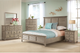 Riverside Furniture Myra Queen Natural Louver Bed -2