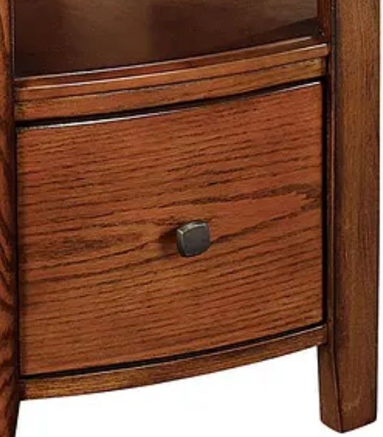 Hammary® Primo Medium Brown Rectangular End Table-1