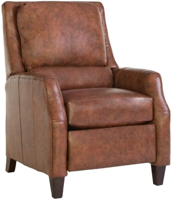 Smith Brothers Customizable 722 Leather Power Motorized Reclining Chair-0