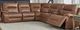 Liberty Furniture Cameron 6-Piece Saddle Leather Power Reclining Sectional-0