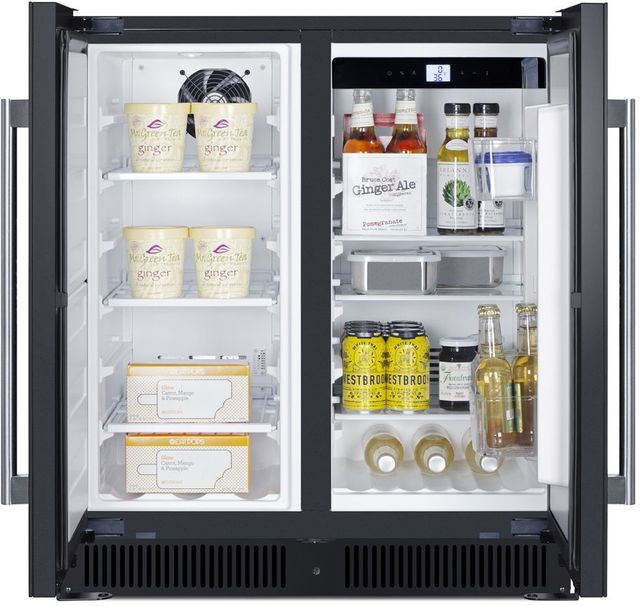 Summit® 30" 5.1 Cu. Ft. Black Under the Counter Refrigerator-3