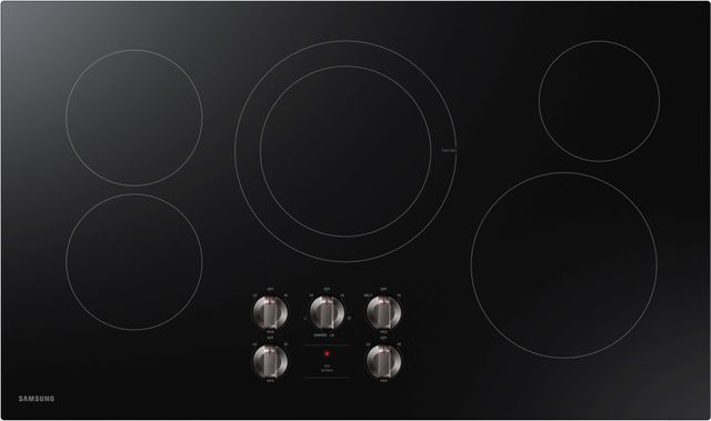 Samsung 36" Black Electric Cooktop