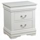 ACME Furniture Louis Philippe White Nightstand-0