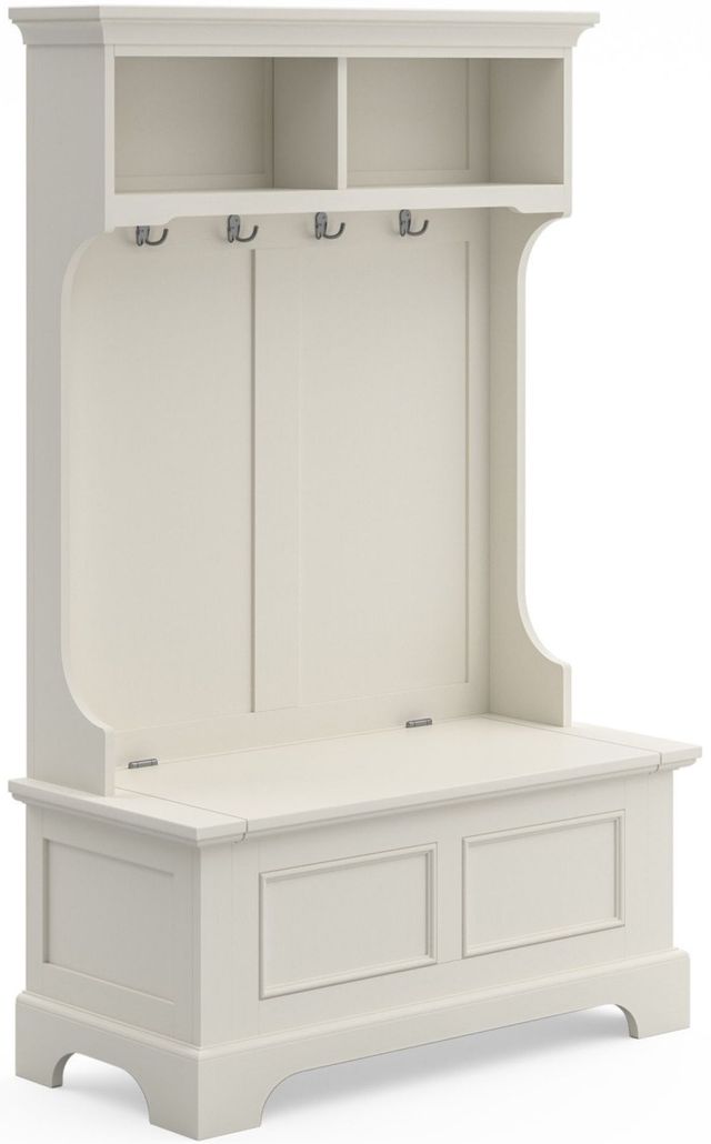 homestyles® Naples White Hall Tree-2