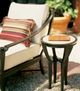 Century® Customizable Andalusia Metal/Stone Outdoor Occasional Table-4