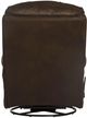 Catnapper® Simpson Walnut Swivel Glider Recliner-2