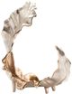 Crestview Collection Willow Two-Toned Medium Sculptural Leaf II-1