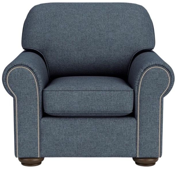 Flexsteel® Preston Blue Dusk Chair-1