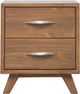 Mako Wood Furniture Brandon Brown 2-Drawer Nightstand-0