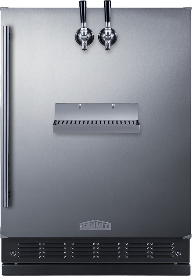 Summit® 5.3 Cu. Ft. Stainless Steel Built-In Beer Kegerator-0