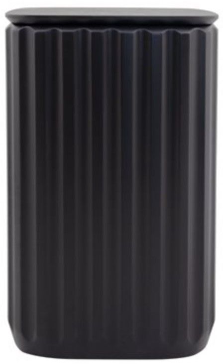 YHD Seville Black Matte Side Table-0
