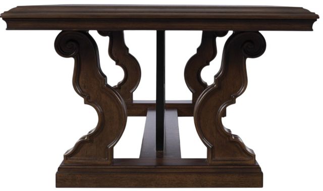 Signature Design by Ashley® Maylee Dark Brown Rectangular Cocktail Table-3