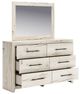 Benchcraft® Lawroy Light Natural Dresser and Mirror-1