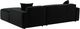 TOV Furniture Olafur 2-Piece Black Right-Arm Facing Sectional and Chaise-5
