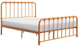 Mazin Furniture Bethany Orange Queen Bed-1