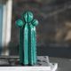 A & B Home Green Three-Bud Cactus Accent-1