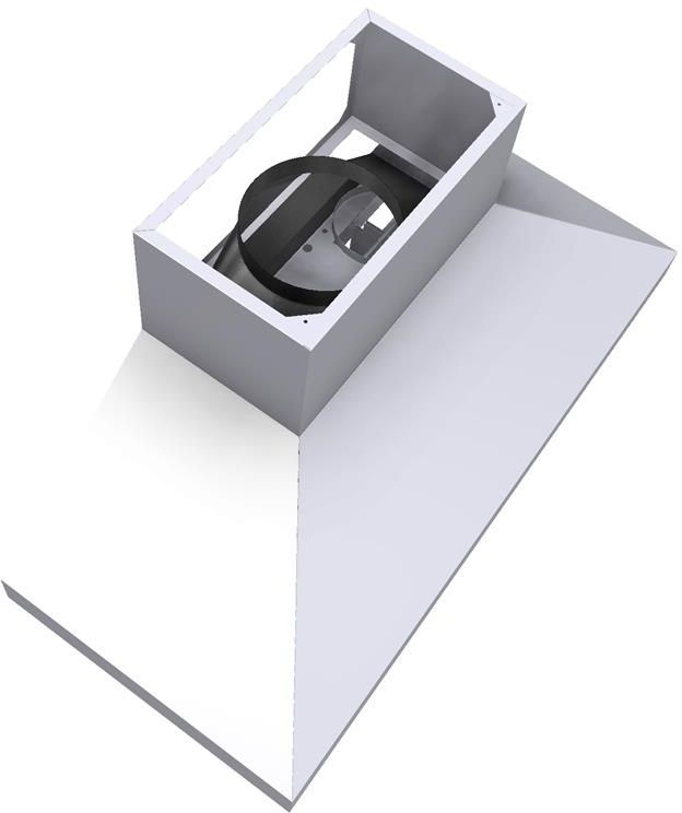 Vent-A-Hood® 60" White Euro-Style Wall Mount Range Hood-1