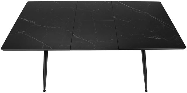 Monarch Specialties Inc. Grey Stone 63" Dining Table-4