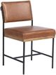 Four Hands Benton Sonoma Chestnut Upholstered Dining Side Chair-0