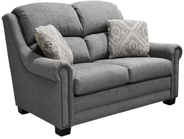 England Furniture Customizable Dawson Loveseat with Nails-1