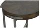Fairfield® West Camden Tahitian Pearl End Table with Black Base-4