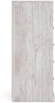 Signature Design by Ashley® Paxberry Whitewash 5-Drawers Chest of Drawers-4