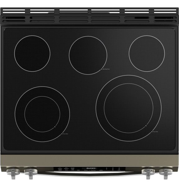 GE® 600 Series 30" Slate Slide-In Electric Range-3