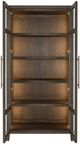 Universal Explore Home™ Montclair Cocoa Glass Door Cabinet-5