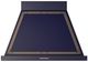 Ilve® Nostalgie II Noblesse 36" Midnight Blue Wall Mounted Range Hood with Burnished Trim-0