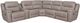 Franklin™ Davenport 6-Piece Duvall Greige Power Reclining Sectional-0