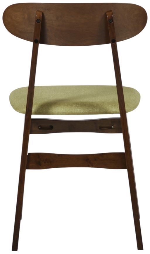 New Classic® Home Furnishings Morocco Green/Walnut Dining Side Chair-4