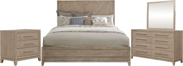 Liberty Furniture Brentwood 4-Piece Sandstone California King Bedroom Set-0