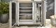 Kalamazoo™ Outdoor Gourmet 48" Stainless Steel Freestanding Electric Smoker Cabinet with Black Porcelain Top-2