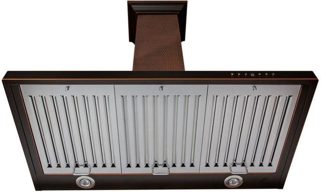 ZLINE Designer Series 30" Hand-Hammered Copper Wall Mount Range Hood-1