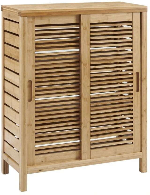 Linon Bracken Natural Floor Cabinet-0