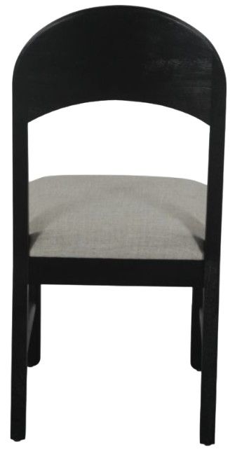 Home Trends & Design Bilboa Blackwash Dining Chair-3