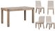 Magnussen Home® Ainsley 5-Piece Cerused Khaki Dining Table Set-0