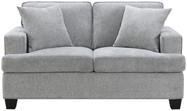 Intercon Baldwin Dalton Graphite Loveseat-1