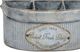 A & B Home Gray 6-Section Caddy-1