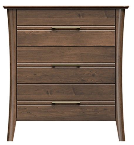 Country View Woodworking Brown Maple 32" Bedside Chest-0