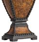 Crestview Collection Tooled Leather Brown Table Lamp-3