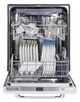 Unique® Appliances Classic Retro 24" Marshmallow White Built In Dishwasher-1
