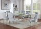 Furniture of America® Adalia Silver Dining Table-1