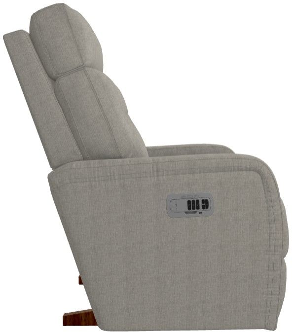 La-Z-Boy® Baron Quarry Power Rocking Recliner with Headrest and Lumbar-3