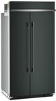 KitchenAid® 42" 25.5 Cu. Ft. Juniper Built In Side-by-Side Refrigerator with Platinum Interior-1